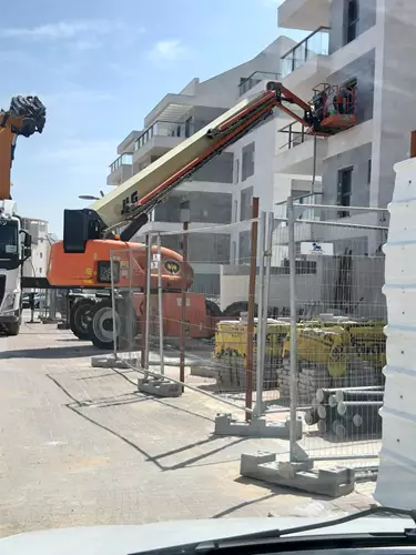 צביעת בניין